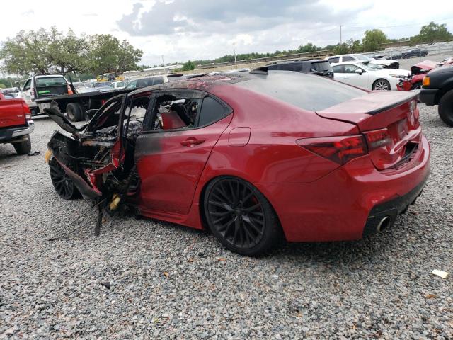19UUB2F60KA004552 - 2019 ACURA TLX TECHNOLOGY RED photo 2