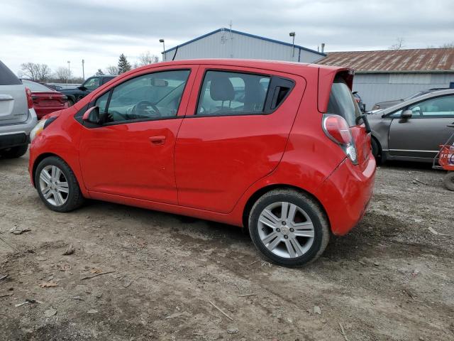 KL8CD6S98EC519036 - 2014 CHEVROLET SPARK 1LT RED photo 2