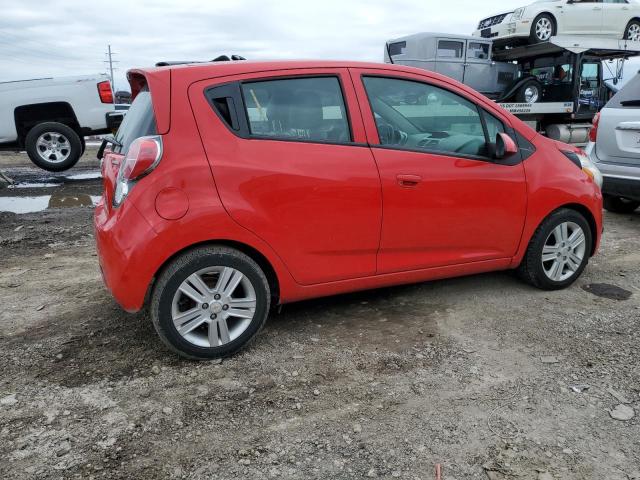 KL8CD6S98EC519036 - 2014 CHEVROLET SPARK 1LT RED photo 3