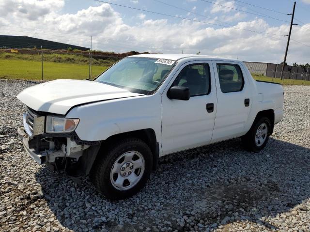 5FPYK1F20DB018380 - 2013 HONDA RIDGELINE RT WHITE photo 1