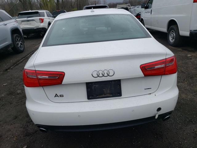 WAUGFAFC6FN034425 - 2015 AUDI A6 PREMIUM PLUS WHITE photo 6