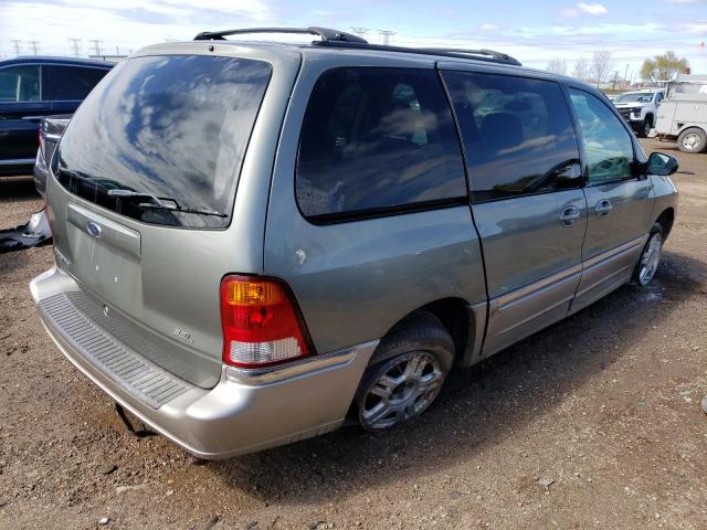 2FMZA53483BB92198 - 2003 FORD WINDSTAR SEL GREEN photo 3