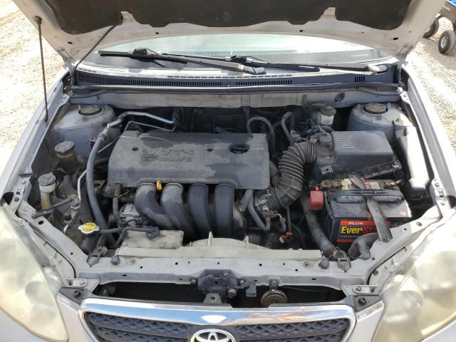 1NXBR32E67Z872884 - 2007 TOYOTA COROLLA CE SILVER photo 11