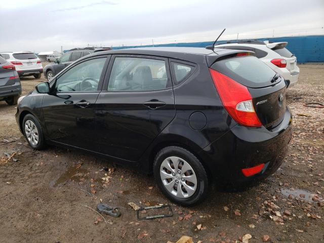 KMHCT5AEXHU315061 - 2017 HYUNDAI ACCENT SE BLACK photo 2