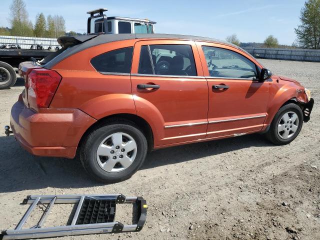 1B3HB28B37D186460 - 2007 DODGE CALIBER ORANGE photo 3