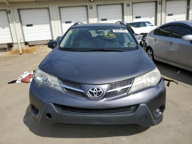 JTMBFREV3FJ033478 - 2015 TOYOTA RAV4 LE GRAY photo 5