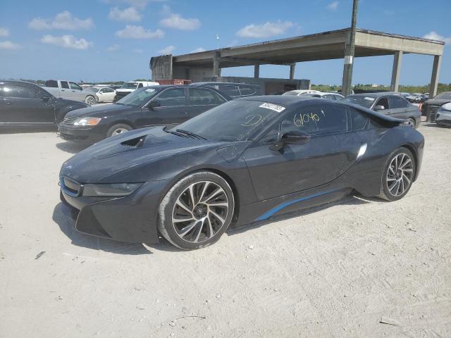 WBY2Z2C59GV675181 - 2016 BMW I8 GRAY photo 1