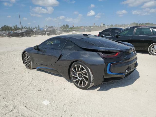 WBY2Z2C59GV675181 - 2016 BMW I8 GRAY photo 2