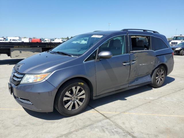 5FNRL5H46EB075653 - 2014 HONDA ODYSSEY EX GRAY photo 1