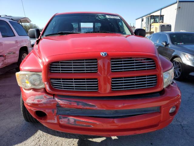 1D7HA16D05J598355 - 2005 DODGE RAM 1500 ST RED photo 5