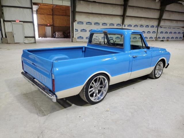 CCE142A153355 - 1972 CHEVROLET C-10 BLUE photo 3