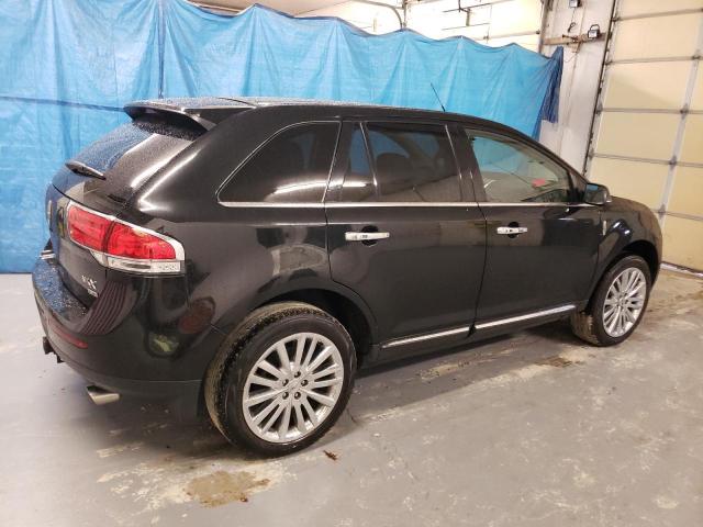 2LMDJ8JK8CBL11529 - 2012 LINCOLN MKX BLACK photo 3