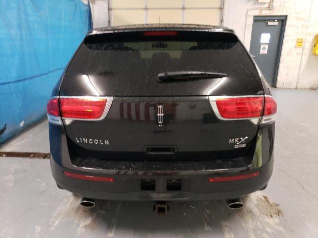 2LMDJ8JK8CBL11529 - 2012 LINCOLN MKX BLACK photo 6