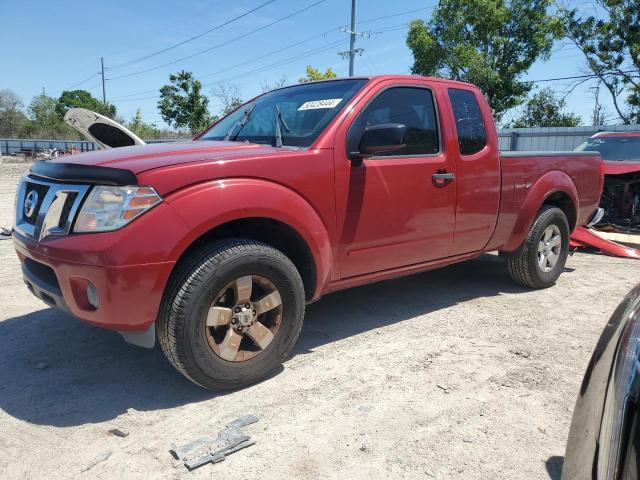 1N6BD0CT0CC437399 - 2012 NISSAN FRONTIER S RED photo 1