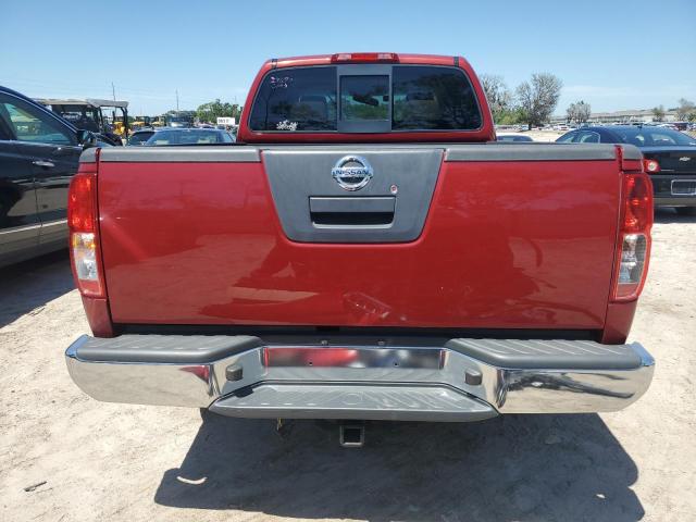 1N6BD0CT0CC437399 - 2012 NISSAN FRONTIER S RED photo 6