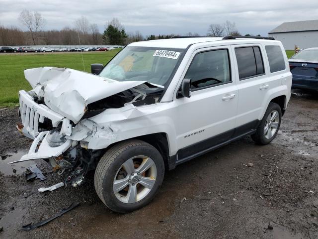 1C4NJPFA7CD557058 - 2012 JEEP PATRIOT LATITUDE WHITE photo 1