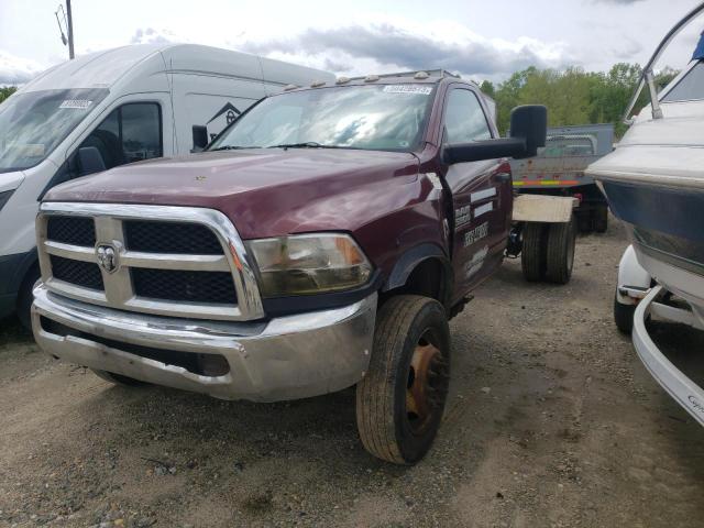 3C7WRNBL8EG127721 - 2014 RAM 5500 BURGUNDY photo 1