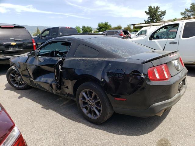 1ZVBP8AM6C5210305 - 2012 FORD MUSTANG BLACK photo 2