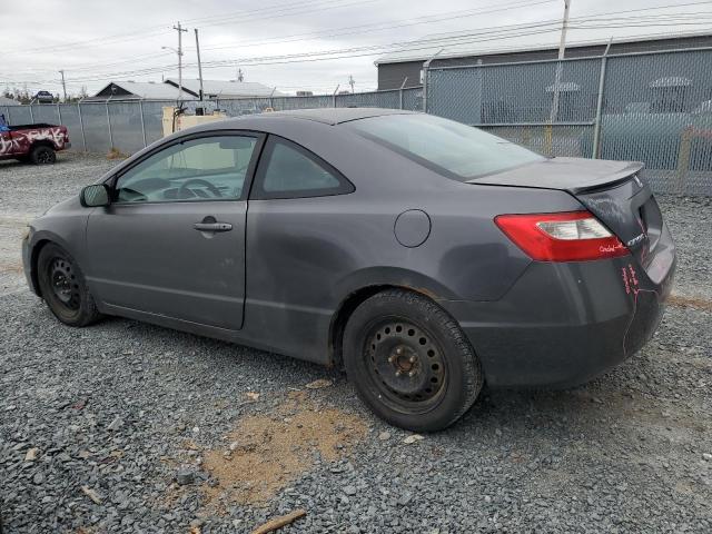 2HGFG12649H008383 - 2009 HONDA CIVIC LX GRAY photo 2