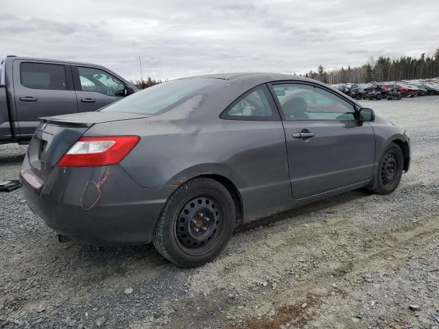 2HGFG12649H008383 - 2009 HONDA CIVIC LX GRAY photo 3