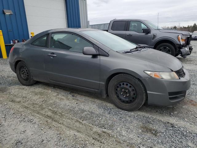 2HGFG12649H008383 - 2009 HONDA CIVIC LX GRAY photo 4