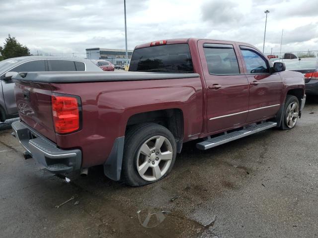 3GCUKREC5EG568279 - 2014 CHEVROLET SILVERADO K1500 LT MAROON photo 3