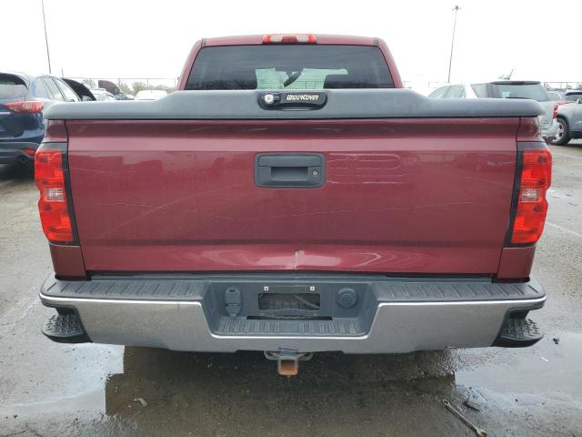 3GCUKREC5EG568279 - 2014 CHEVROLET SILVERADO K1500 LT MAROON photo 6