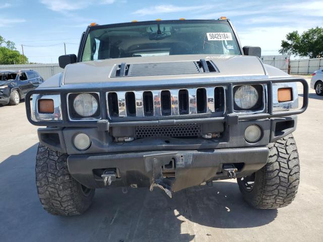 5GRGN23U93H110141 - 2003 HUMMER H2 GRAY photo 5