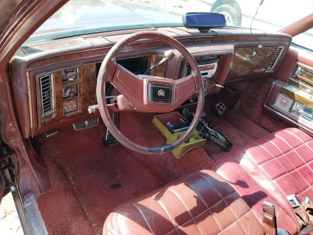 1G6DW54E4MR707674 - 1991 CADILLAC BROUGHAM BURGUNDY photo 8