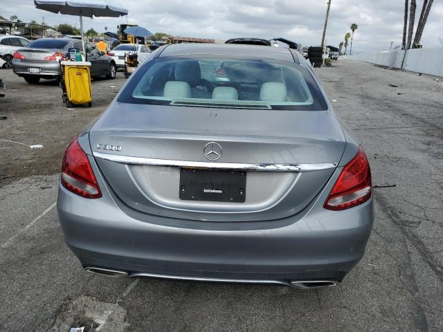 55SWF4JB3GU122524 - 2016 MERCEDES-BENZ C 300 GRAY photo 6