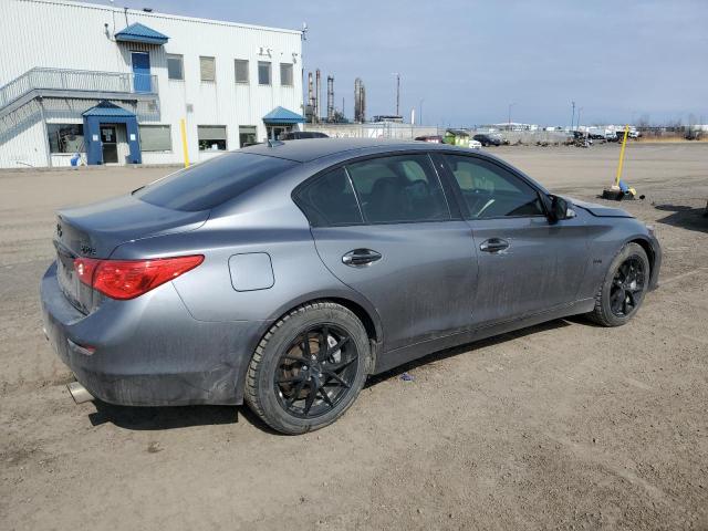 JN1EV7AR9HM838371 - 2017 INFINITI Q50 PREMIUM GRAY photo 3