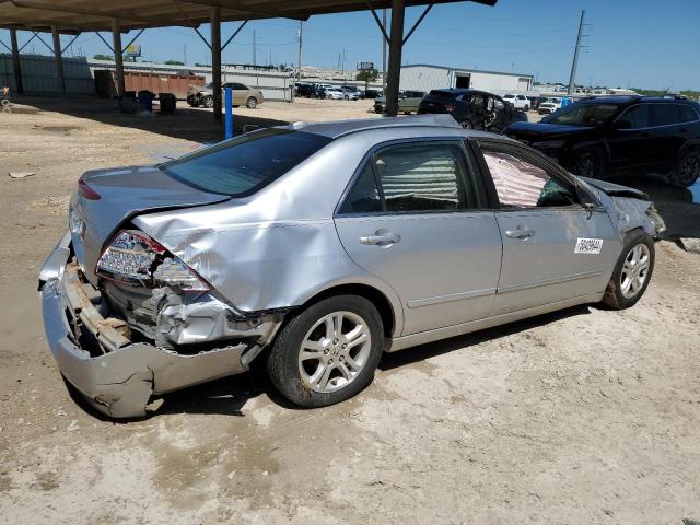 1HGCM56837A153456 - 2007 HONDA ACCORD EX SILVER photo 3