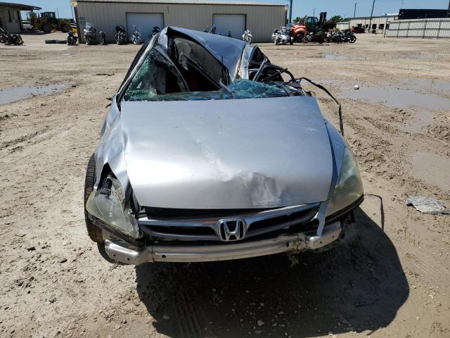 1HGCM56837A153456 - 2007 HONDA ACCORD EX SILVER photo 5