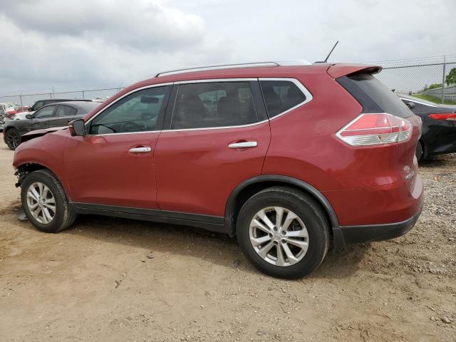 KNMAT2MV2FP518043 - 2015 NISSAN ROGUE S BURGUNDY photo 2