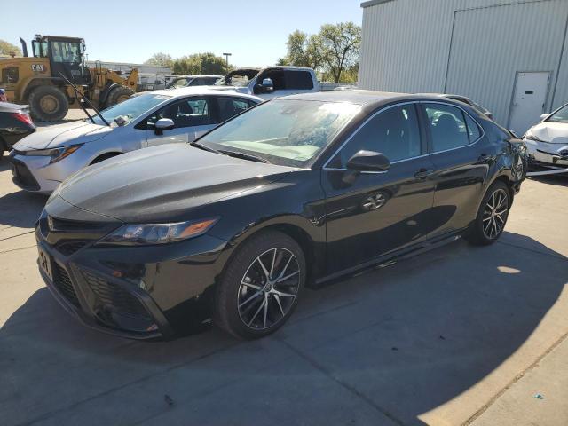 4T1G11AKXPU760260 - 2023 TOYOTA CAMRY SE NIGHT SHADE BLACK photo 1