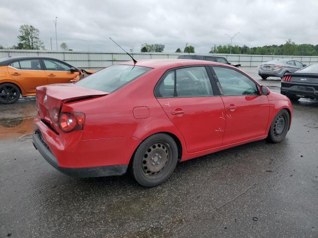 3VWJZ71K99M008382 - 2009 VOLKSWAGEN JETTA S RED photo 3