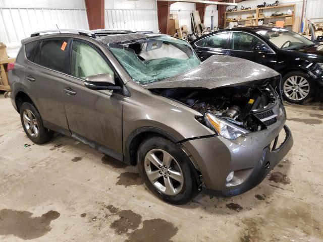 JTMRFREV7FD118398 - 2015 TOYOTA RAV4 XLE GRAY photo 4