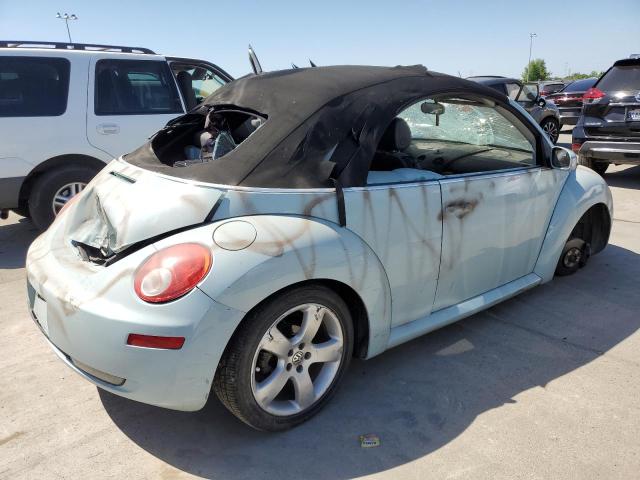 3VWSG31Y06M331402 - 2006 VOLKSWAGEN NEW BEETLE CONVERTIBLE OPTION PACKAGE 2 TEAL photo 3