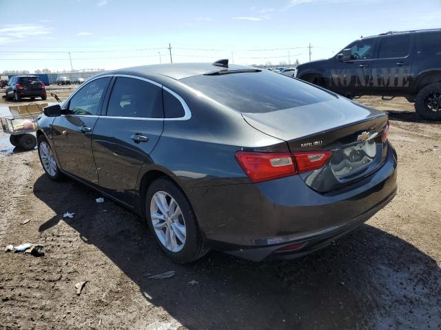 1G1ZE5ST2HF214373 - 2017 CHEVROLET MALIBU LT GRAY photo 2