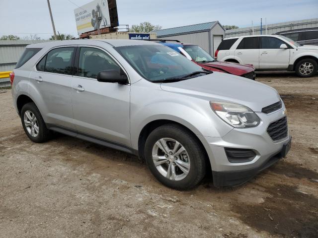 2GNALBEK1G1144924 - 2016 CHEVROLET EQUINOX LS SILVER photo 4