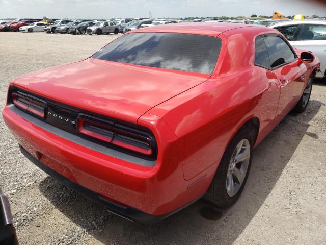 2C3CDZAG6GH209920 - 2016 DODGE CHALLENGER SXT RED photo 4