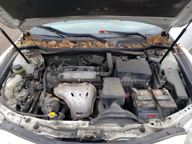 4T1BE46K17U538442 - 2007 TOYOTA CAMRY CE WHITE photo 11