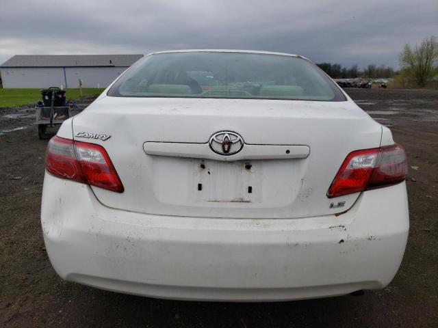 4T1BE46K17U538442 - 2007 TOYOTA CAMRY CE WHITE photo 6