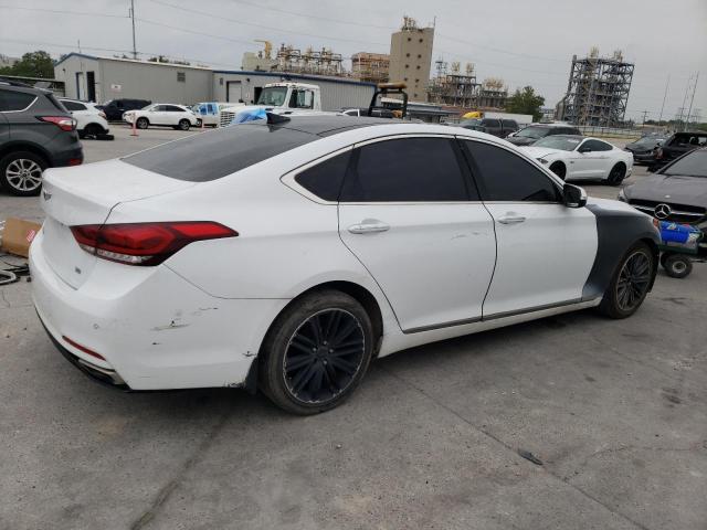 KMHGN4JE0JU239197 - 2018 GENESIS G80 BASE WHITE photo 3