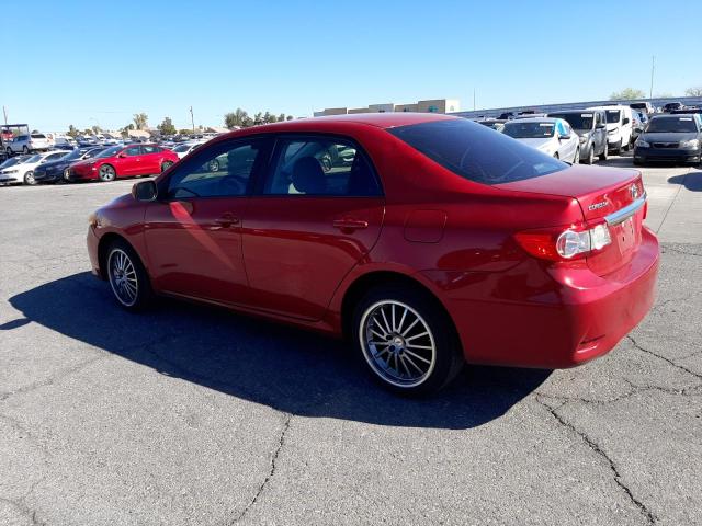 5YFBU4EE1CP068553 - 2012 TOYOTA COROLLA BASE RED photo 2