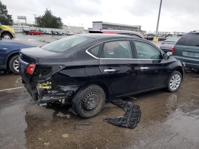 3N1AB7AP9JY329776 - 2018 NISSAN SENTRA S BLACK photo 3