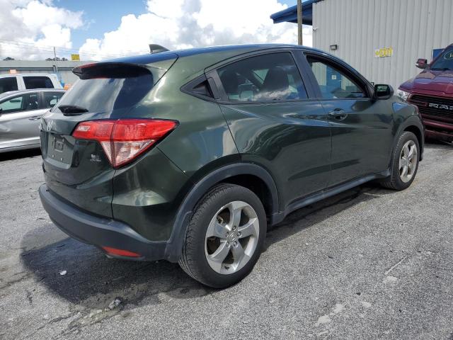 3CZRU5H32JG706529 - 2018 HONDA HR-V LX GREEN photo 3