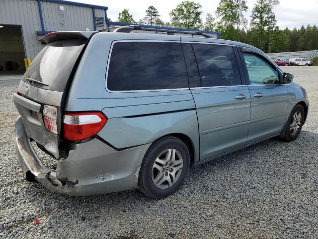 5FNRL38745B112102 - 2005 HONDA ODYSSEY EXL BLUE photo 3