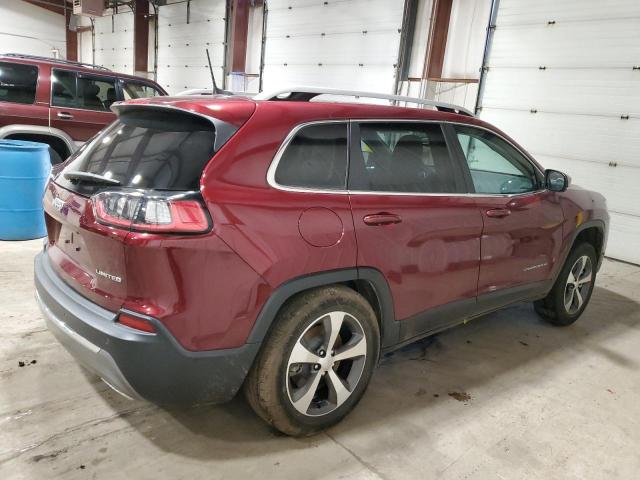 1C4PJMDX5MD237575 - 2021 JEEP CHEROKEE LIMITED RED photo 3