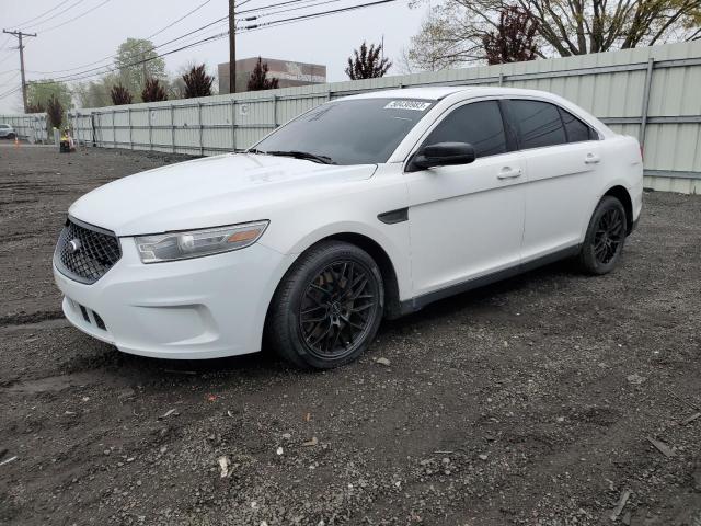 1FAHP2MK1EG172287 - 2014 FORD TAURUS POLICE INTERCEPTOR WHITE photo 1